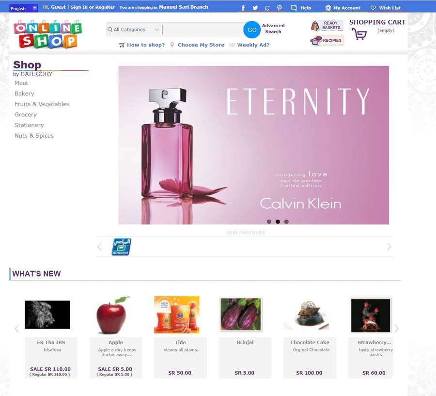 Online shopping platform